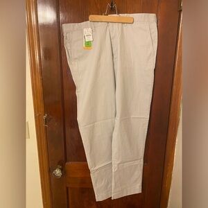 J Crew Flex Straight Men’s 38x32 Beige Dress Pants NWT